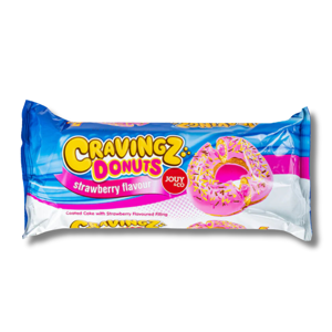Jouy & Co Cravingz Donuts Strawberry 5 Units 200g Jouy & Co Cravingz Donuts Strawberry 5 Units 200g