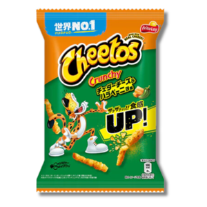 Cheetos Japonese Crunchy Cheddar Cheese & Jalapeno 75g Cheetos Japonese Crunchy Cheddar Cheese & Jalapeno 75g