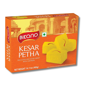 Bikano Kesar Petha Delicious Ash Gourd Sweet with Saffron 400g