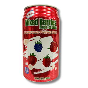 Rico Mixed Berries Black Tea With Popping Boba 340ml