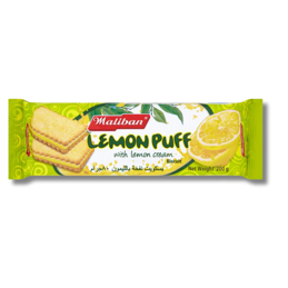 Maliban Lemon Puff with Lemon Cream Biscuit 200g