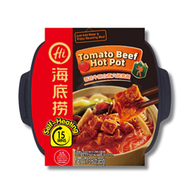 HaiDiLao Self Heating Tomato and Beef Pot Flavour 395g