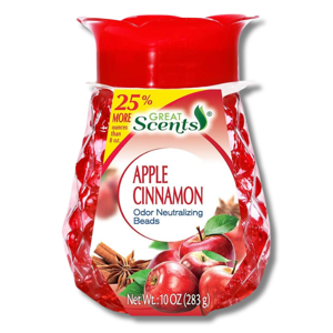 Great Scents Apple Cinnamon Odor Neutralizing Beads 283g Great Scents Apple Cinnamon Odor Neutralizing Beads 283g