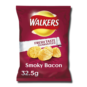 Walkers Crisps Smokey Bacon 32,5g