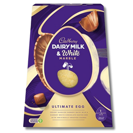 Cadbury Dairy Milk & White Marble Ultimate Egg 372g