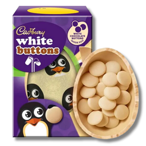 Cadbury White Buttons Chocolate Easter Egg 98g