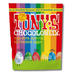 Tony's Chocolonely Fairtrade Easter Eggs Mix Pouch 255g