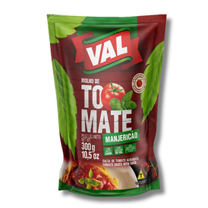 Val Molho de Tomate & Manjericão 300g Val Molho de Tomate & Manjericão 300g