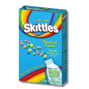 Skittles Tropical Punch 6' Drink Mix 15.4g Skittles Tropical Punch 6' Drink Mix 15.4g