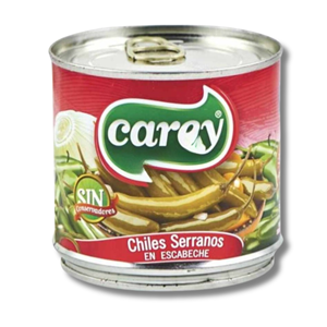 Carey Pickled Serrano Peppers 340g