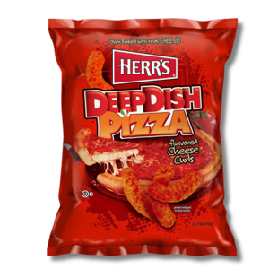 Herr's Deep Dish Pizza Cheese Curls 113g