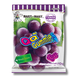 Want Want Gelatina Sabor Uva 70g