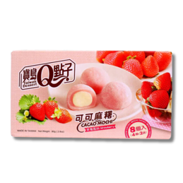 Taiwan Dessert Cacao Mochi Strawberry 80g