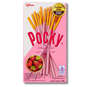 Glico Pocky Strawberry 45g Glico Pocky Strawberry 45g