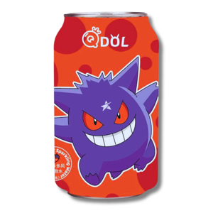 QDOL Pokémon Sparkling Water Strawberry - Gengar 330ml QDOL Pokémon Sparkling Water Strawberry - Gengar 330ml