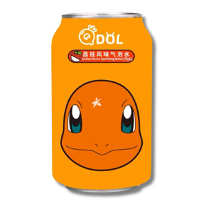 QDOL Pokémon Sparkling Water Lychee - Fennekin 330ml QDOL Pokémon Sparkling Water Lychee - Fennekin 330ml