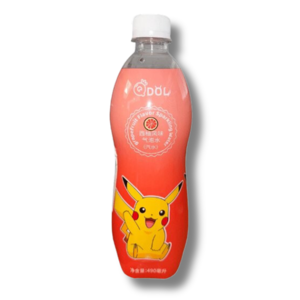 QDOL Pokémon Sparkling Water Grapefruit - Pikachu 490ml QDOL Pokémon Sparkling Water Grapefruit - Pikachu 490ml