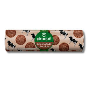 Piraquê Biscoito Leite Maltado Sabor Chocolate 160g