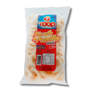 Toop Biscoito de Polvilho Queijo 80g Toop Biscoito de Polvilho Queijo 80g