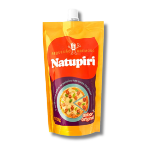 Natupiri Requeijão Cremoso Sabor Cheddar 300g