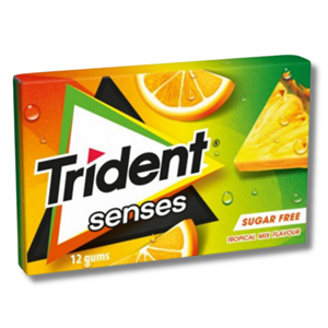 Trident Senses 12's Tropical Mix 23g