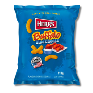 Herr's Buffalo Cheese Curls 113g Herr's Buffalo Cheese Curls 113g