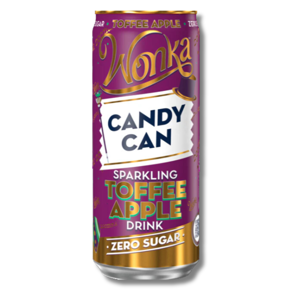 Candy Can Wonka Toffee Apple Sparkling 330ml Candy Can Wonka Toffee Apple Sparkling 330ml