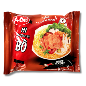 A-One Instant Noodle Beef Flavour 85g A-One Instant Noodle Beef Flavour 85g