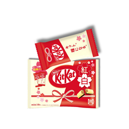 Nestlé Kit Kat Red & White Biscuit Chocolate Mini 11.6g