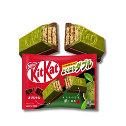 Nestlé Kit Kat Mini Double Green Tea and Chocolate Unit 11.6g