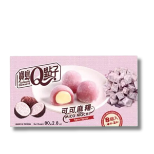 Taiwan Dessert Cacao Mochi Taro 80g