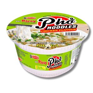 Acecook Oh Ricey Pho Rice Noodles Chicken Cup 71g