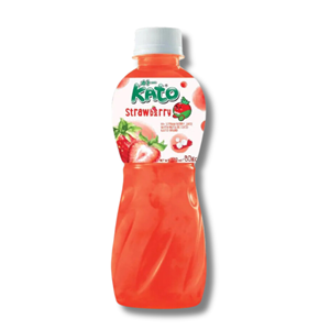 Kato Strawberry Flavored Drink With Nata de Coco 320ml
