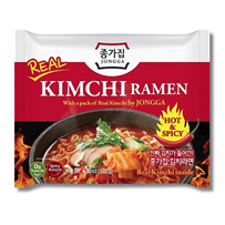 Jongga Instant Ramen Kimchi Hot & Spicy 122g