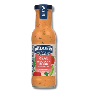 Hellmann's Real Thousand Island Dressing & Dip 250ml Hellmann's Real Thousand Island Dressing & Dip 250ml