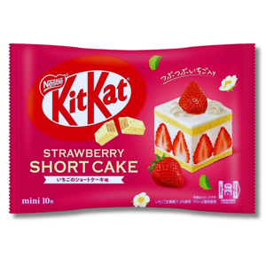 Nestlé Kit Kat Mini Strawberry Shortcake 10 Units 116g