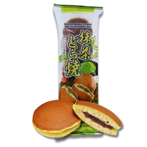 Hiyoshi Dorayaki Cake Matcha 5' 300g