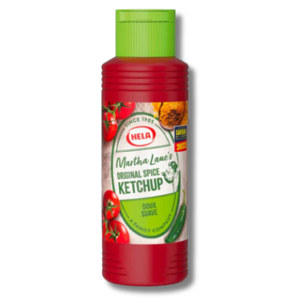 Hela Ketchup de Especiarias Suave 300ml Hela Ketchup de Especiarias Suave 300ml