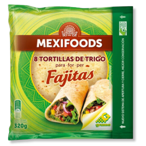 Mexifoods 8 Maiz Tortillas 20cm 320g