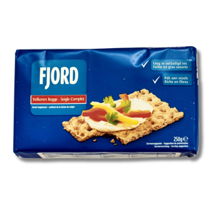 Fjord Wholemeal Rye Crisp Bread 250g