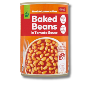 Main Course Baked Beans in Tomato Sauce 420g