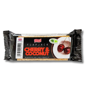 Pearl's Flapjack Cherry & Coconut 120g Pearl's Flapjack Cherry & Coconut 120g