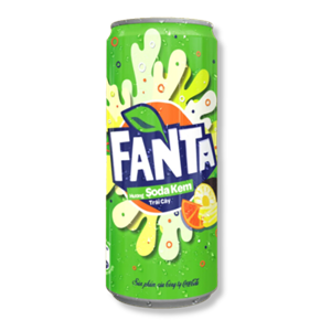 Fanta Fruity Cream Soda Kem 330ml