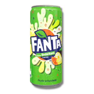 Fanta Fruity Cream Soda Kem 330ml Fanta Fruity Cream Soda Kem 330ml