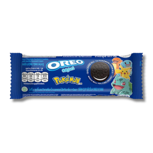 Nabisco Oreo Pokemon Cream Vanilla Cookies 61.3g Nabisco Oreo Pokemon Cream Vanilla Cookies 61.3g