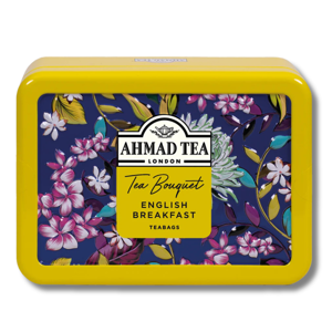 Ahmad Tea Bouquet English Breakfast Tin 20g Ahmad Tea Bouquet English Breakfast Tin 20g