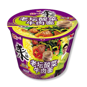 Unif Bowl Instant Noodles Beef & Saurkraut 108g