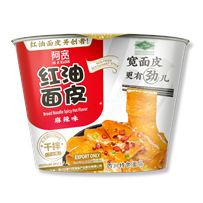 Baijia Sichuan Bowl Instant Noodle Chilli Oil Flavor Spicy & Hot 110g