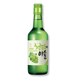 Jinro Green Grape Flavour 13% 350ml