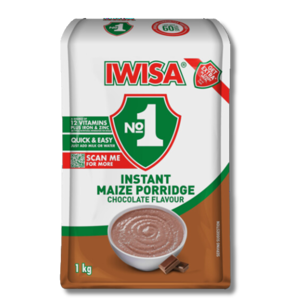 Iwisa Instant Maize Porridge Chocolate 1kg Iwisa Instant Maize Porridge Chocolate 1kg